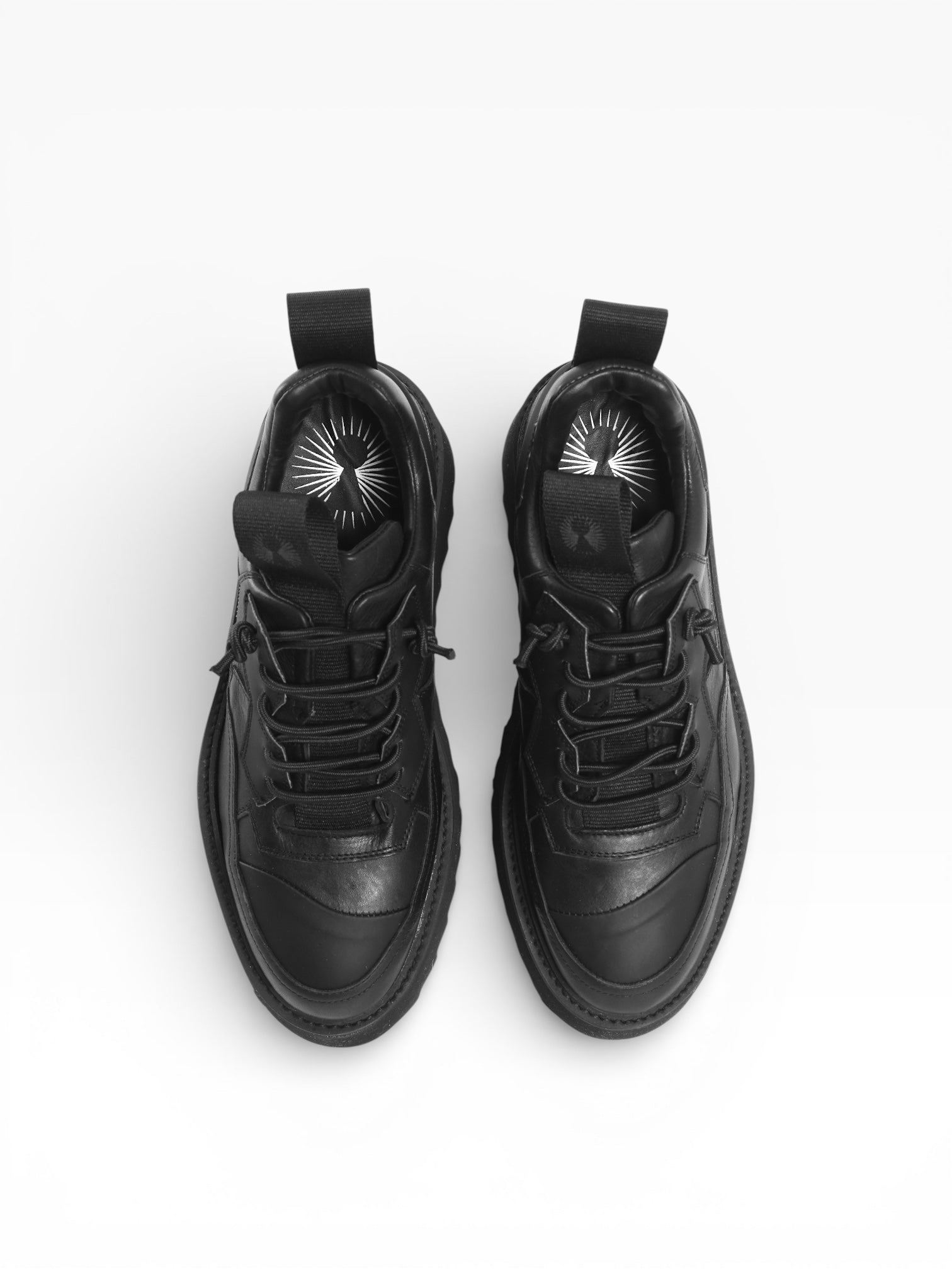 TRON - Black leather black sole