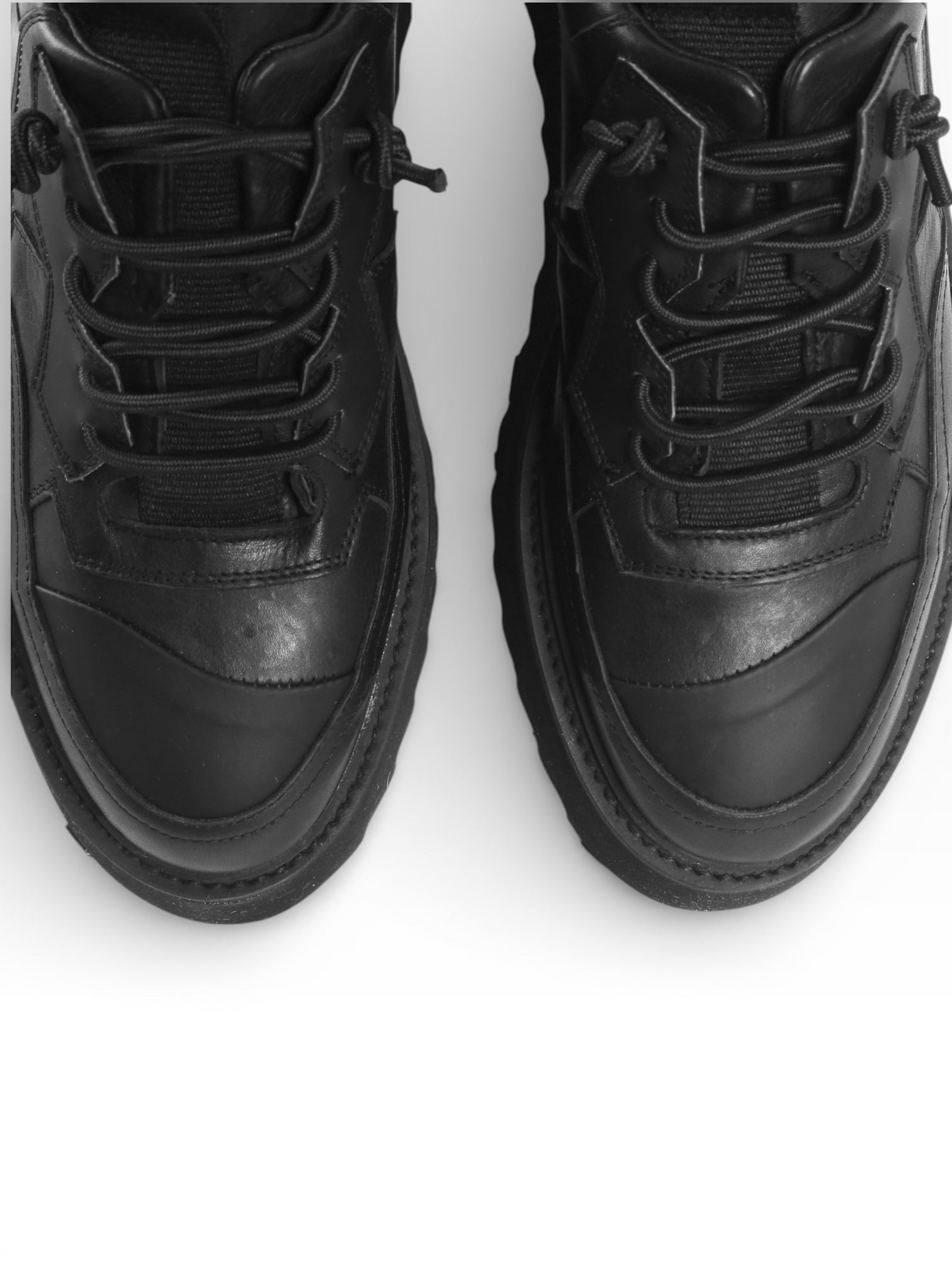 TRON - Black leather black sole