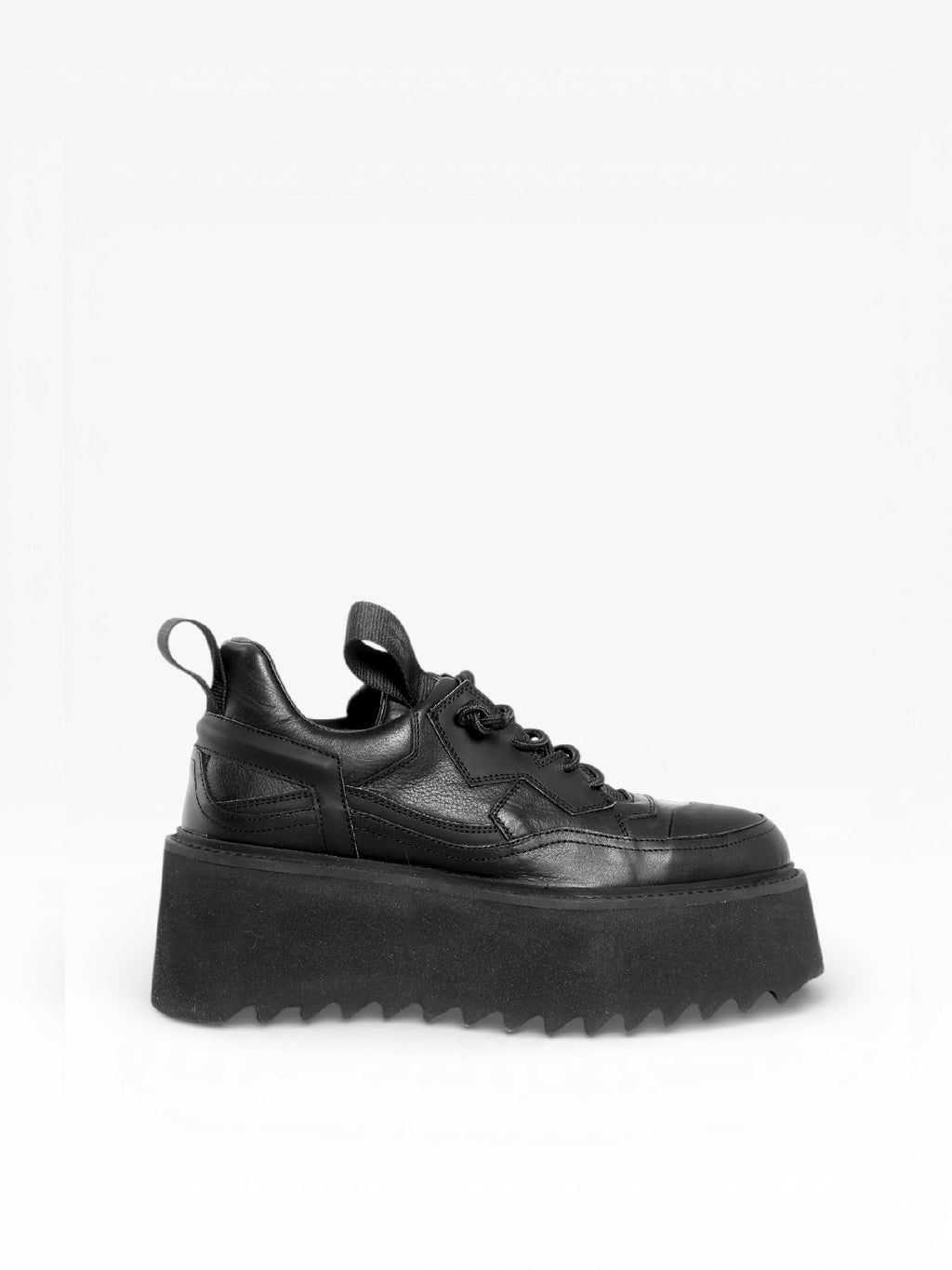 TRON - Black leather black sole