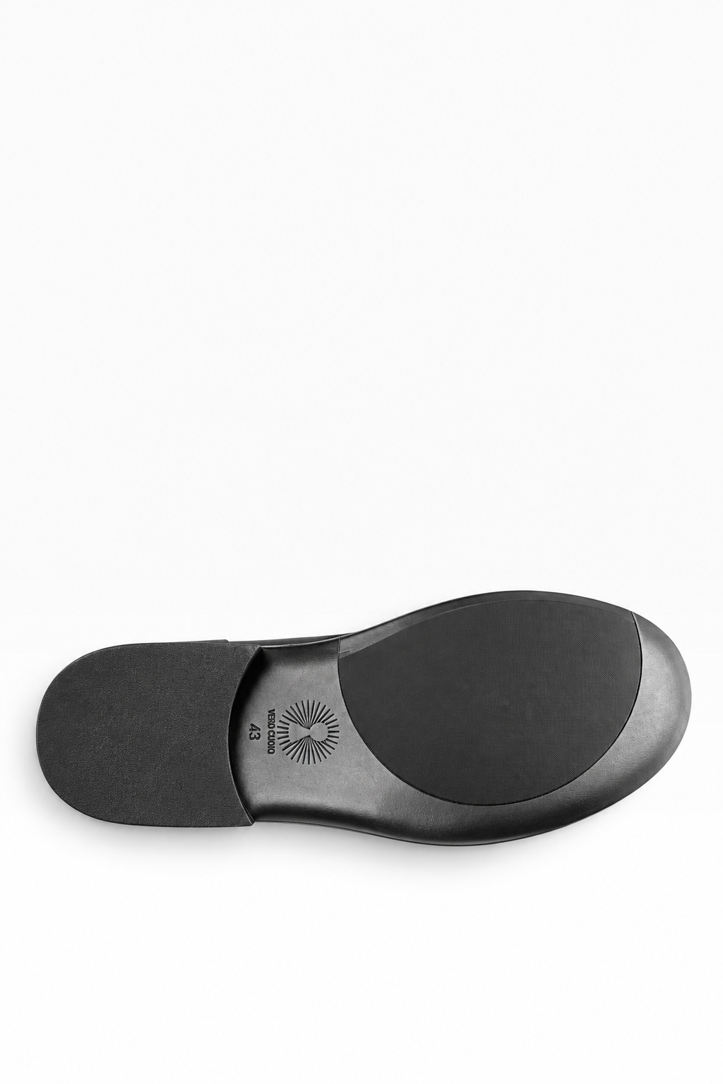 RUPERT – Schwarzer Lederstiefel mit Ledersohle